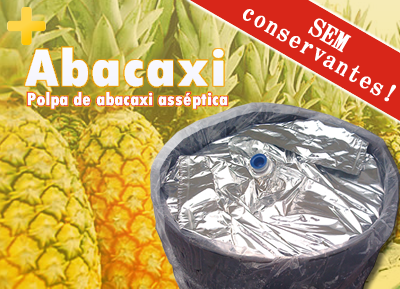 Polpa de Abacaxi processado