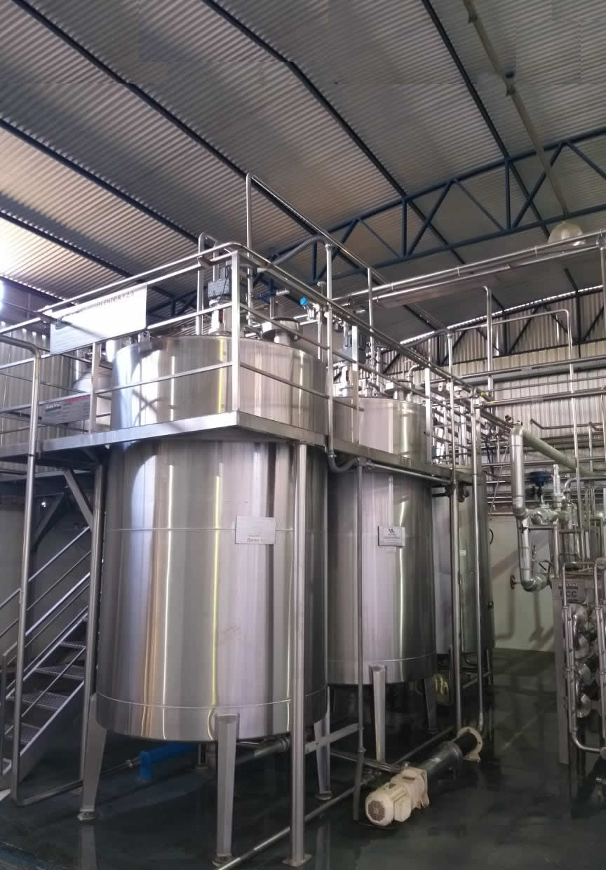 Equipamentos para produção de polpa asséptica